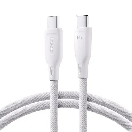Joyroom Multi-Color Series S-A34 USB-C / USB-C PD 60W 1m Cable - White - Type-C