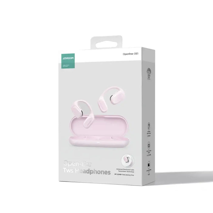 Joyroom Openfree JR-OE1 wireless on-ear headphones - pink - Headphones and speakers<<<HurtelXML