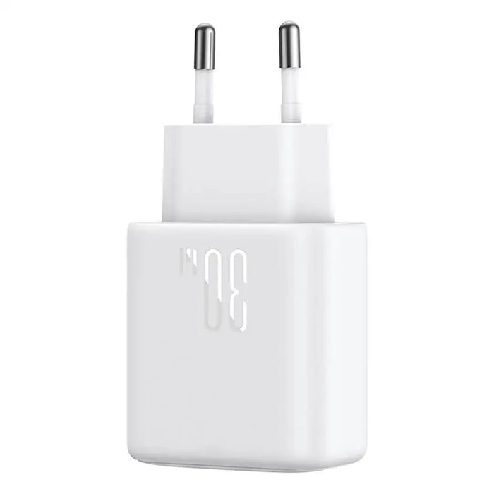 Joyroom power charger JR-TCF24 with C-C cable 30W 1m (white) - mains chargers<<<Chargers<<<GSM