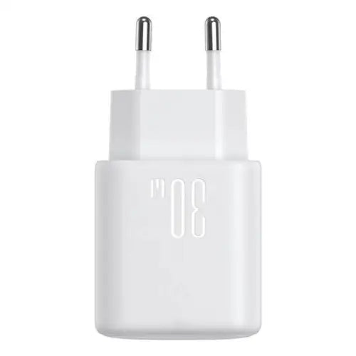 Joyroom power charger JR-TCF24 with C-C cable 30W 1m (white) - mains chargers<<<Chargers<<<GSM