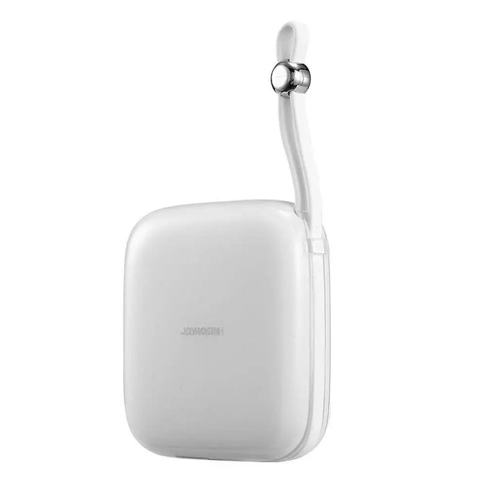 Joyroom powerbank 10000mAh Jelly Series 22.5W with built-in Lightning cable white (JR-L003) - Powerbanks<<<HurtelXML