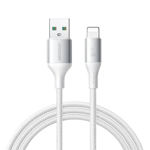 Joyroom S-A28 Flash Series 3A USB-A - Lightning cable 2m - white - Cell phone cables<<<HurtelXML