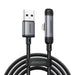 Joyroom S-A56 EnjoyX Series 90° USB-A - Lightning 3A cable 1.2m - black - Cell phone cables<<<HurtelXML