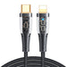 Joyroom S-C Lightning 20W 1.2m USB to USB-C Lightning cable S-CL020A3 (black) - Combo Cables<<<USB cables<<<GSM