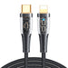 Joyroom S-C Lightning 20W 1.2m USB to USB-C Lightning cable S-CL020A3 (black) - Combo Cables<<<USB cables<<<GSM