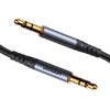 Joyroom SY-A09 AUX cable 3.5mm mini jack to 3.5mm mini jack braided 1.2m (black) - Audio