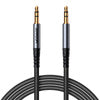 Joyroom SY-A09 AUX cable 3.5mm mini jack to 3.5mm mini jack braided 1.2m (black) - Audio
