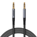 Joyroom SY-A09 AUX cable 3.5mm mini jack to 3.5mm mini jack braided 1.2m (black) - Audio