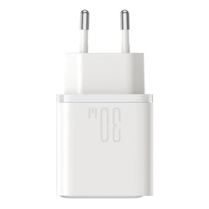 Joyroom TCF15 Dual-Port (A + C) 30W Power Charger (white) - mains chargers<<<Chargers<<<GSM