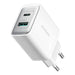 Joyroom TCF15 Dual-Port (A + C) 30W Power Charger (white) - mains chargers<<<Chargers<<<GSM