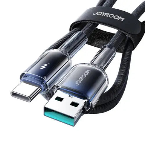 Joyroom USB-A USB-C cable S-A42 3A 1.2m black - USB to USB-C<<<USB cables<<<GSM Accessories<<<InnproXML&&&Cell phone