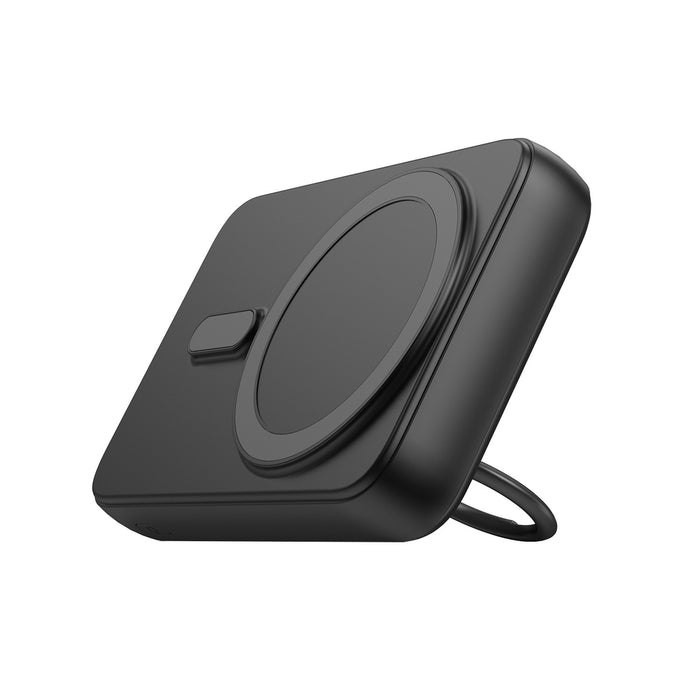 Joyroom JR-W050 20W MagSafe Wireless Power Bank 10000mAh with Stand + USB-C Cable - Black