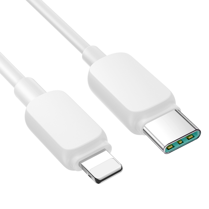 Joyroom Multi-Color Series A14 USB-C / Lightning 30W cable 1.2 m - white