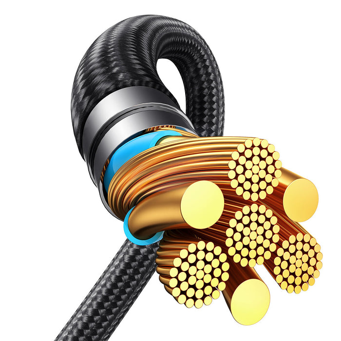 Joyroom Speedy Series S-A21 2in1 USB-C - USB-C / Lightning cable 100W 1.5m - black