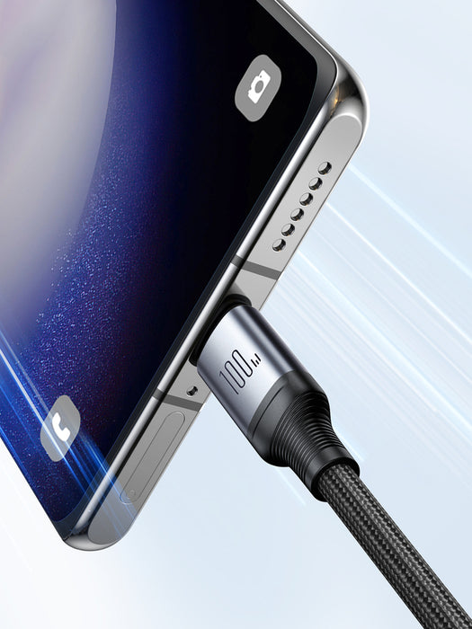 Joyroom Speedy Series S-A21 2in1 USB-C - USB-C / USB-C cable 100W 1.5m - black