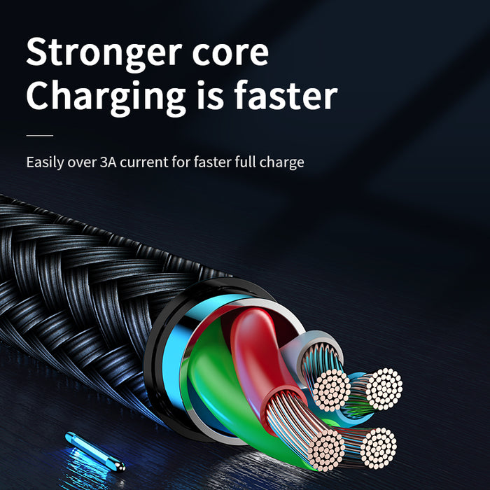 Micro USB 3A Fast Charging Cable 1.2m Joyroom S-M411 (black)