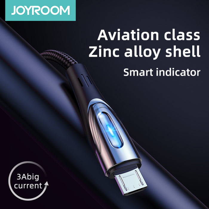 Micro USB 3A Fast Charging Cable 1.2m Joyroom S-M411 (black)