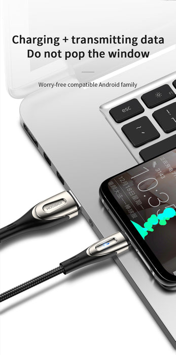 Fast Charging Cable to Micro USB / 3A / 2m Joyroom S-M41 (black)
