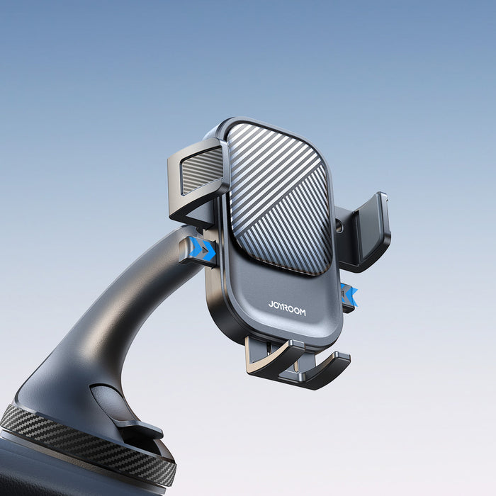 Joyroom JR-OK6 clamp phone holder for glass - black