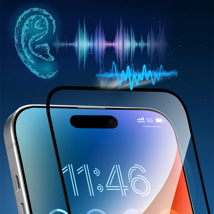 Joyroom JR-MAR0317 tempered glass with anti-reflective coating for iPhone 15 Plus/16 Plus