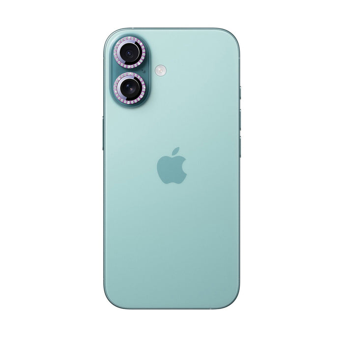 Joyroom JR-MSJ0275 protective glass for iPhone 16/16 Plus lenses - pink