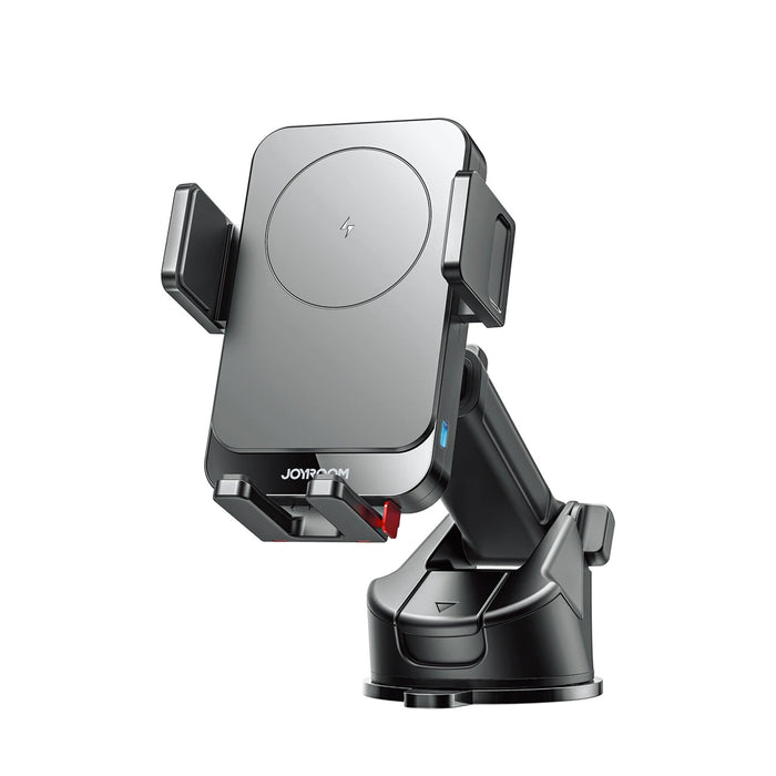 Joyroom JR-ZS241S car mount with inductive charger for dashboard - black