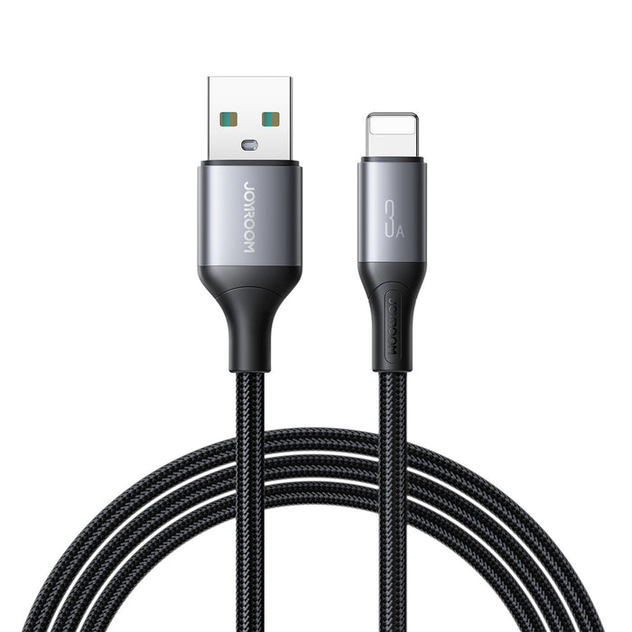 Joyroom S-A28 Flash Series 3A USB-A - Lightning cable 1m - black