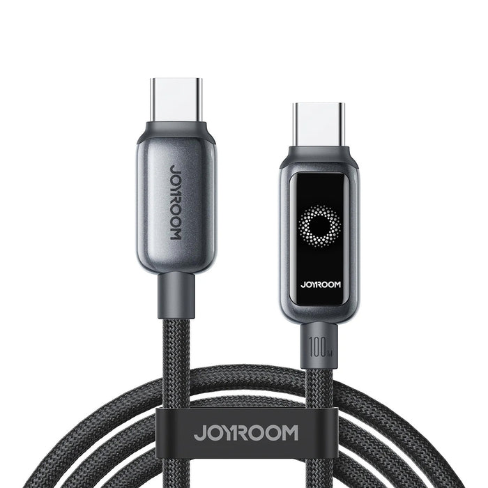 Joyroom S-A55 StarFlight cable 100W USB-C - USB-C 1.2m - black
