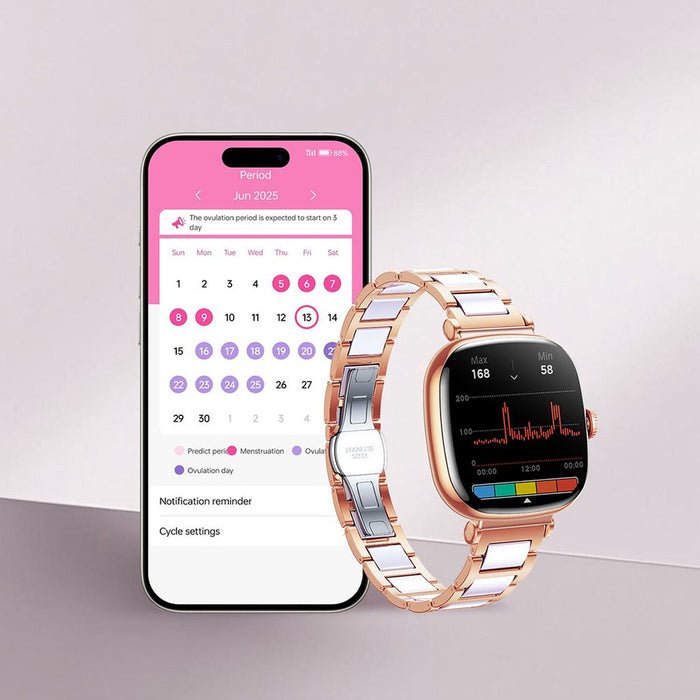 Joyroom Starlight JR-FS1 Smartwatch with Call Receiving Capability - Gold