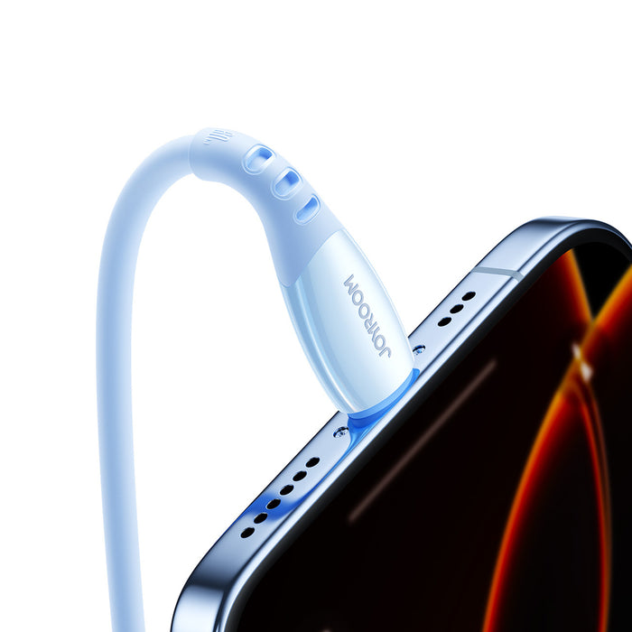Joyroom S-A59 Vibrant Series 60W USB-C - USB-C cable 1.2m - blue