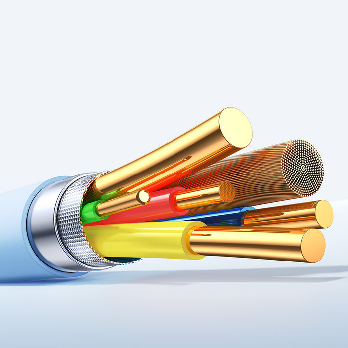 Joyroom S-A59 Vibrant Series 30W USB-C - Lightning cable 1.2m - blue