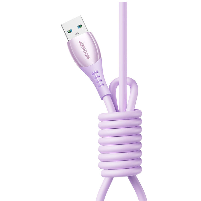 Joyroom S-A59 Vibrant Series 3A USB-A - Lightning cable 1.2m - purple