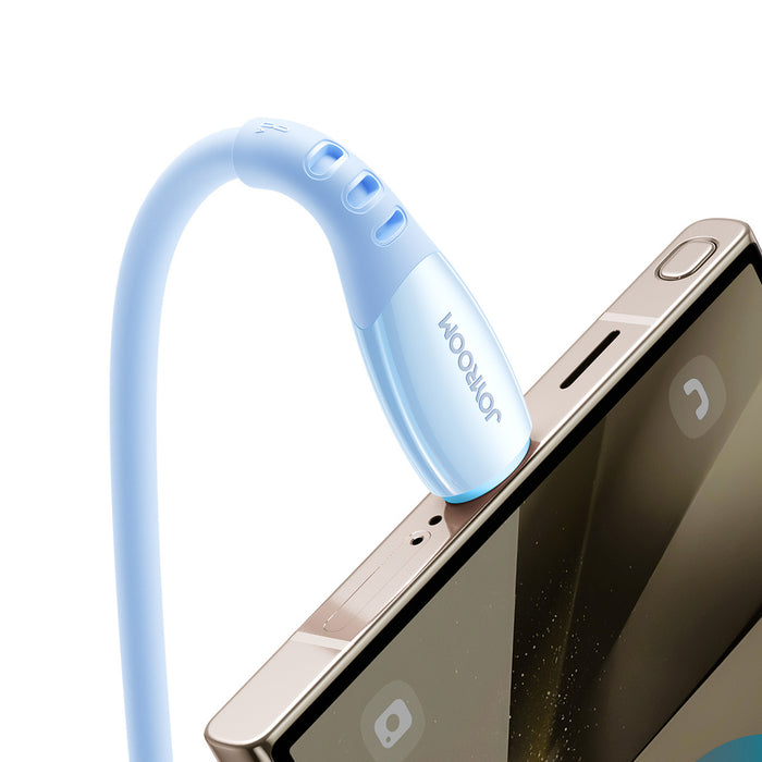 Joyroom S-A59 Vibrant Series 3A USB-A - USB-C cable 1.2m - blue