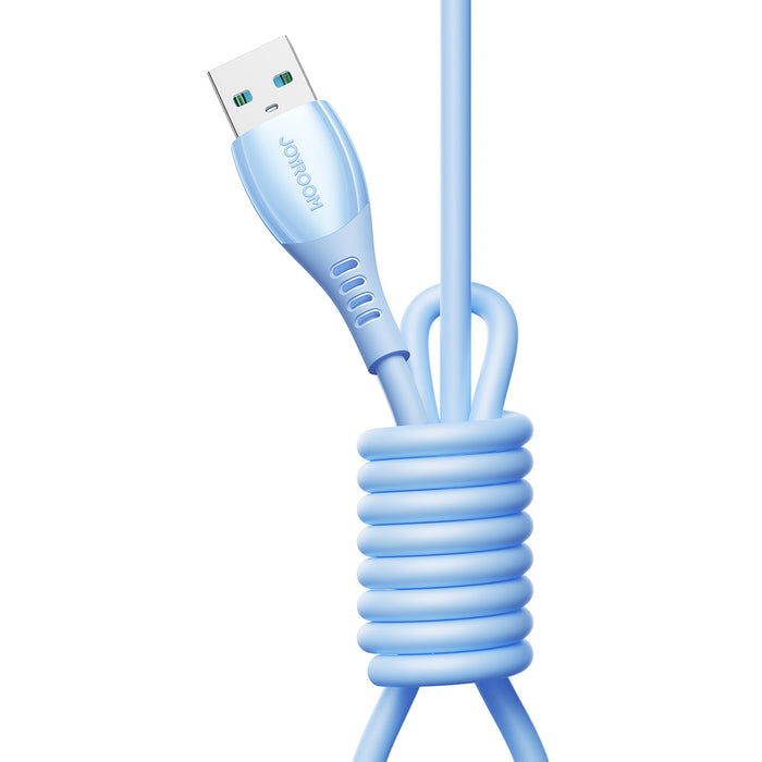 Joyroom S-A59 Vibrant Series 3A USB-A - USB-C cable 1.2m - blue