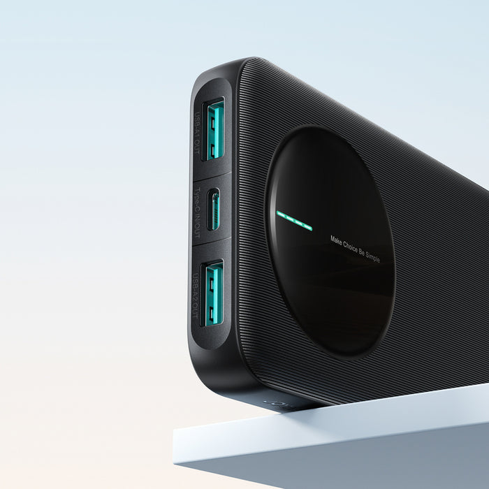 Joyroom JR-PBF12 Pro Powerbank 22.5W 10000mAh with Digital Display 2x USB-A 1x USB-C - Black