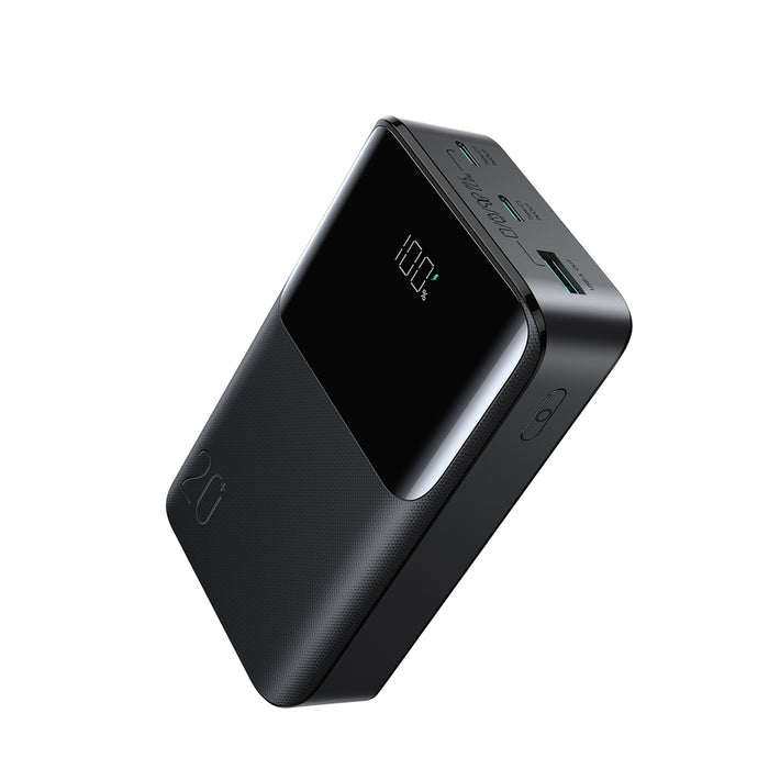 Joyroom JR-QP192 Star Series Mini 20000mAh 22.5W Powerbank with Digital Display - Black