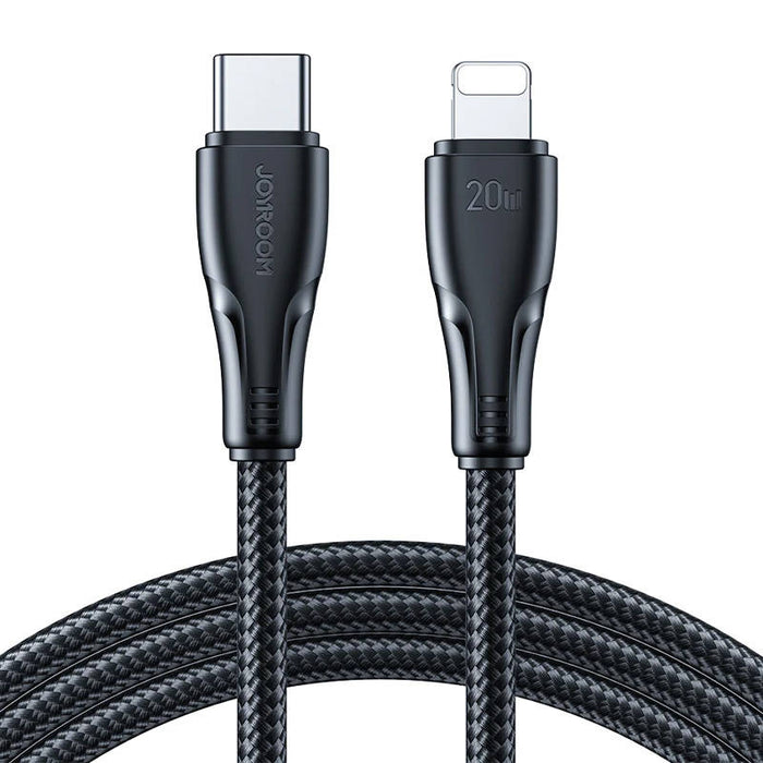Joyroom Surpass Series A11 Lightning /USB-C 20W 0.25 m cable - black