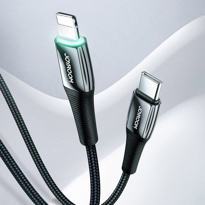 Joyroom S-1224K2 USB-C / Lightning PD cable 20W 2.4A 1.2m - red