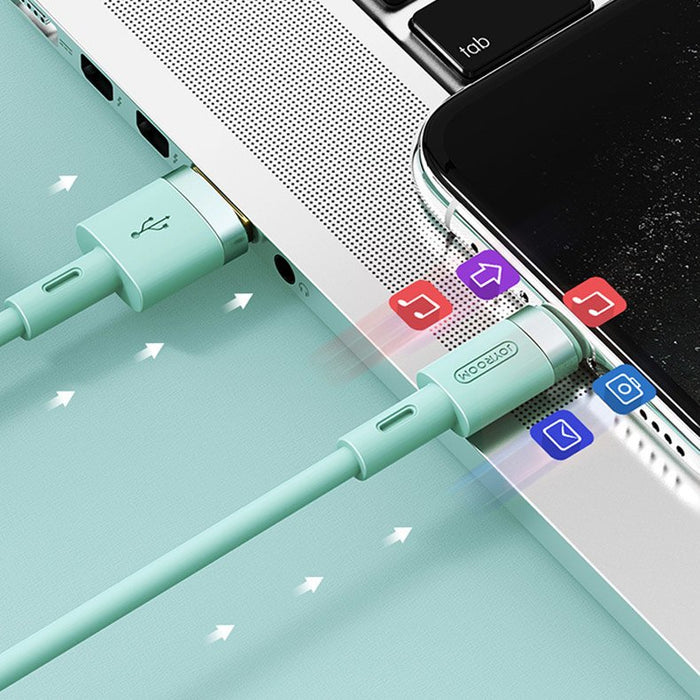 Joyroom Liquid Silicone Data Cable N2 USB-A / Lightning 2.4A 1.2m - White