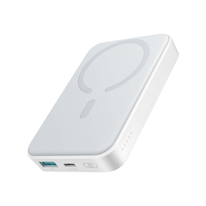 Joyroom JR-W020 Powerbank 20W 10000mAh MagSafe + USB-C - USB-C cable 0.25m - white