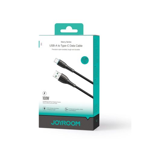 Cable Joyroom SA32-AC6 Starry USB to USB-C, 100W, 1m black