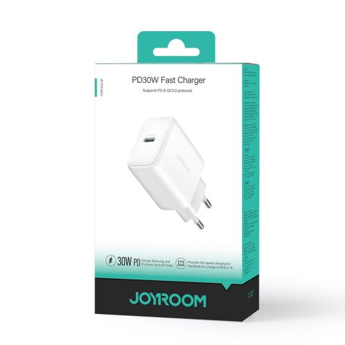 Joyroom mains charger JR-TCF24 30W (white)