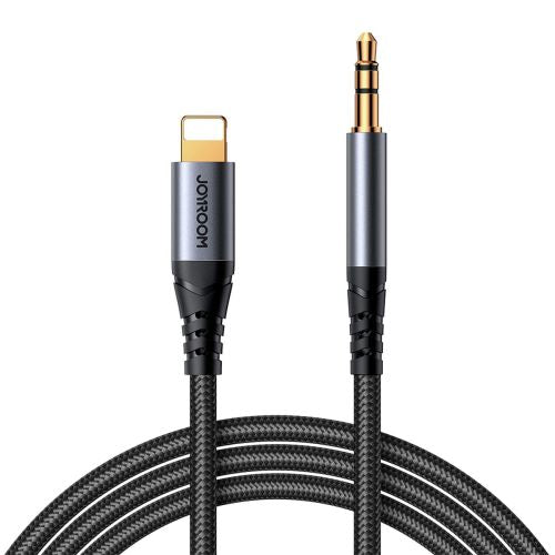 Audio Cable Lightning to 3,5mm AUX Joyroom SY-A06, 1.2m (black)