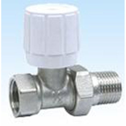 RADIATOR FAUCET STRAIGHT 1/2 JOZI