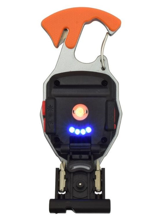 Rescue JS-Tactical Emergency and Tactical Keychain with LED Flashlight