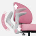Junior 5.0 Pink swivel chair - Office armchairsFOE-BIU<<<ArmchairsFOE<<<ActionPL