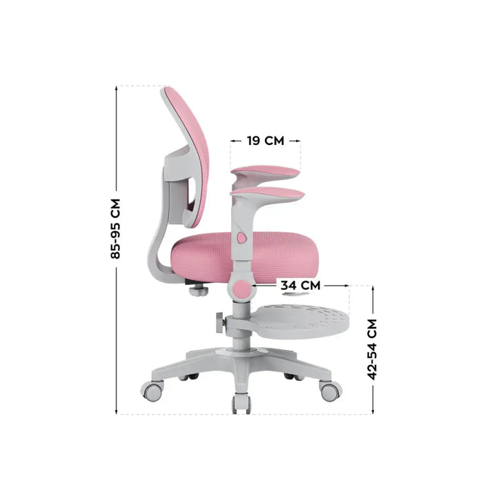 Junior 5.0 Pink swivel chair - Office armchairsFOE-BIU<<<ArmchairsFOE<<<ActionPL