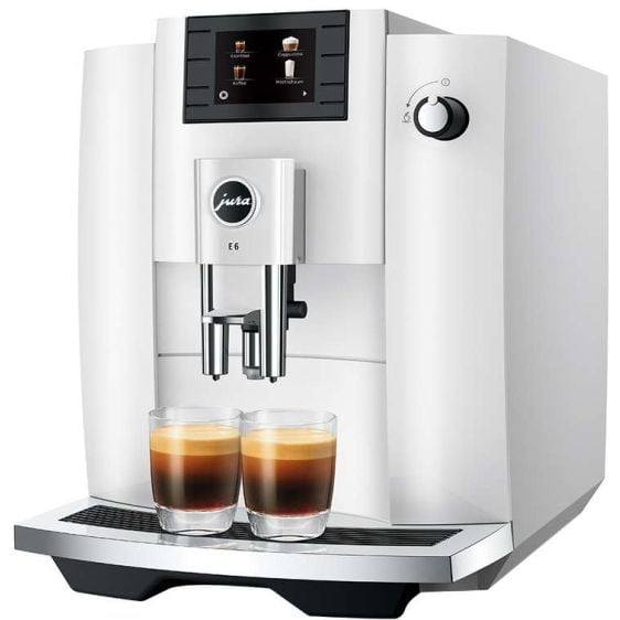 Coffee machine JURA E6 Piano White (EC) 15438