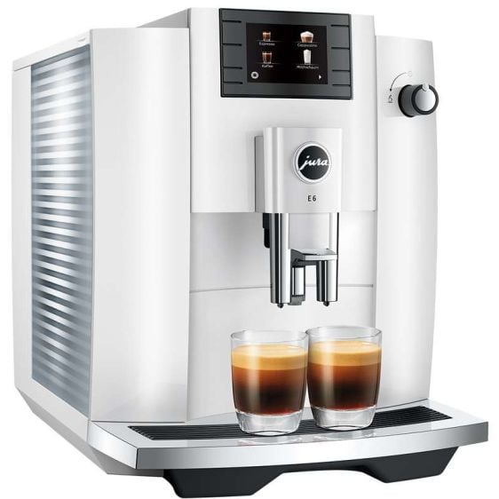 Coffee machine JURA E6 Piano White (EC) 15438