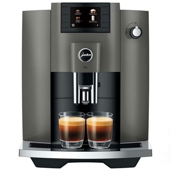 Coffee machine JURA E6 Dark Inox (EC) 15439